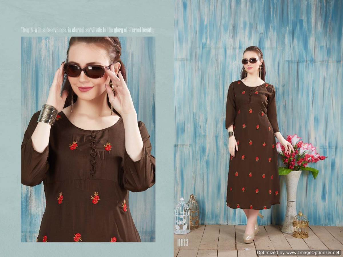 Anamika Kurti 1 Heavy Muzlin Kurti Collection
